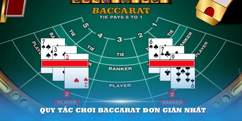 Quy tắc chơi Baccarat đơn giản nhất